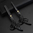 thumbnail image 4 of Professional Hair Cutting Scissors 6 Inch Japanese 440C Barber Shears Set with Ergonomic Grip Green, 4 of 4