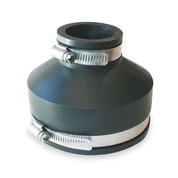 Manufacturer Varies Coupling, PVC, 5 in, 2 in For Pipe Size 1056-52