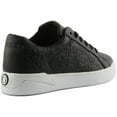 thumbnail image 3 of Guess Rylita Women's Lace Up Debossed 4G Logo Synthetic Trainers In Black Size 6.5, 3 of 6