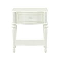 thumbnail image 4 of ACME Dorothy Transitional Wood 1 Drawer Nightstand in Ivory Finish, 4 of 4