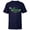 Navy, variant on Disney St. Patrick's Day Family Trip 2026 Matching Vacation - Short Sleeve T-Shirt for Kids - Customized-White