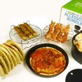 thumbnail image 2 of Standard 6-Piece Air Fryer Accessory Kit for 2.75-4 Quarts, Small, Universal, 2 of 7