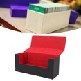 thumbnail image 1 of Caja De Almacenamiento De Tarjetas, Con Capacidad Para 250 Tarjetas, Organizador De Tarjetas, Caja De Almacenamiento De Tarjetas De Juego, Diseño De Cierre Magnético, Soporte, 1 of 7