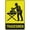 Warning Sign 3, variant on Vehicles Must Exit In A Forward Sign Signs Outdoor, Uv Printed Aluminum 8"x12", Weatherproof And Security Signs For Home Or Business
