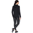 thumbnail image 6 of Under Armour Women's Hustle Fleece Hoodie , Black 001/White , 3X-Large Tall, 6 of 10