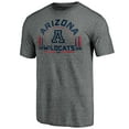thumbnail image 2 of Men's Heathered Gray Arizona Wildcats Team Freedom Tri-Blend T-Shirt, 2 of 3