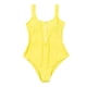 thumbnail image 3 of Gibobby Trajes de Baño Mujer Traje de baño Bikini Cremallera Natación Ropa de playa sexy Traje de baño de mujer Trajes de baño sólidos Una pieza(Amarillo,G), 3 of 5