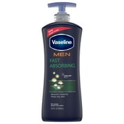(3 pack) (3 pack) Vaseline Men Fast Absorbing Healing Moisture Body Lotion, 20.3 oz