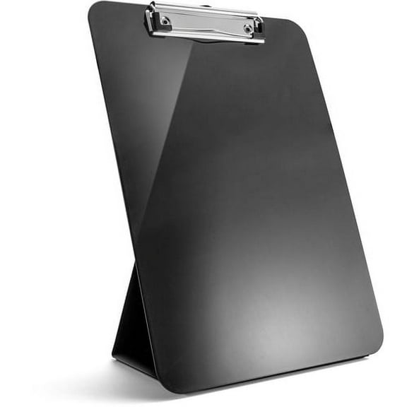 Officemate Easel Clipboard - Storage for Paper - Heavy Duty - Black - 1 Each | Bundle of 2 Each