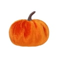 thumbnail image 2 of Velvet Pumpkins Rustic Autumn Harvest Decoration, Velvet Artificial Pumpkin Soft Stuffed Artificial Pumpkins for Table Kitchen Centerpiece Fall Harvest Halloween Thanksgiving Decor, 2 of 4