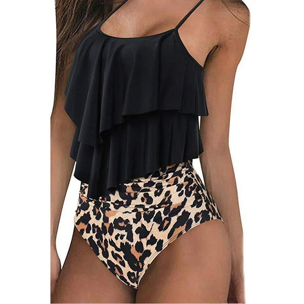 HAWEE Womens Tankini Swimsuits High Waisted Bathing Suits Tummy Control