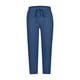 thumbnail image 5 of Pantalones largos para hombre, pantalones deportivos informales lisos con cintura elástica y bolsillos, pantalones con cremallera lateral, pantalones de algodón para hombre, 5 of 6