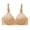 Khaki, variant on Front Open Nursing Bras for Women Plus Size Wireless Maternity Bralettes Comfortable Sleep Brassiere Breathable Adjustable Strap Everyday Underwear Beige 44