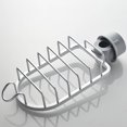 thumbnail image 1 of Kitchen Faucet Sponge Holder Stainless Steel Kitchen Sink Caddy Basket Organizer Bathroom Shower Faucet Storage Rack, 1 of 8