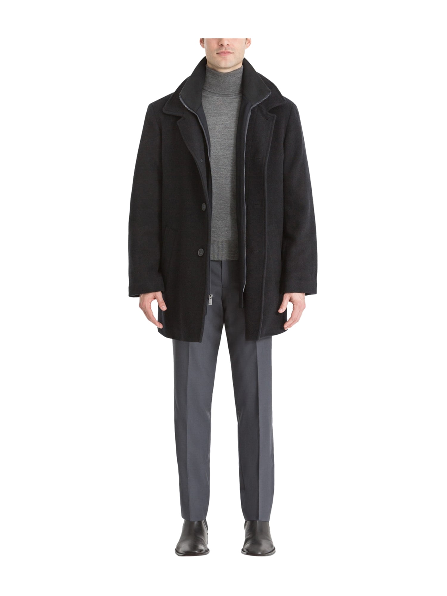 calvin klein mens overcoat