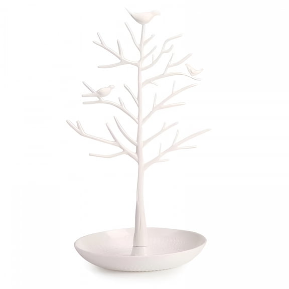 LAMIRO Vintage Bird Tree Stand Jewelry Earring Necklace Ring Show Holder Display Rack