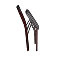 thumbnail image 3 of Chaise pliante à dossier rembourré Bronson, 3 of 5
