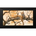thumbnail image 2 of Norman, Frank 14x9 Black Modern Framed Museum Art Print Titled - Laying tiger, 2 of 5