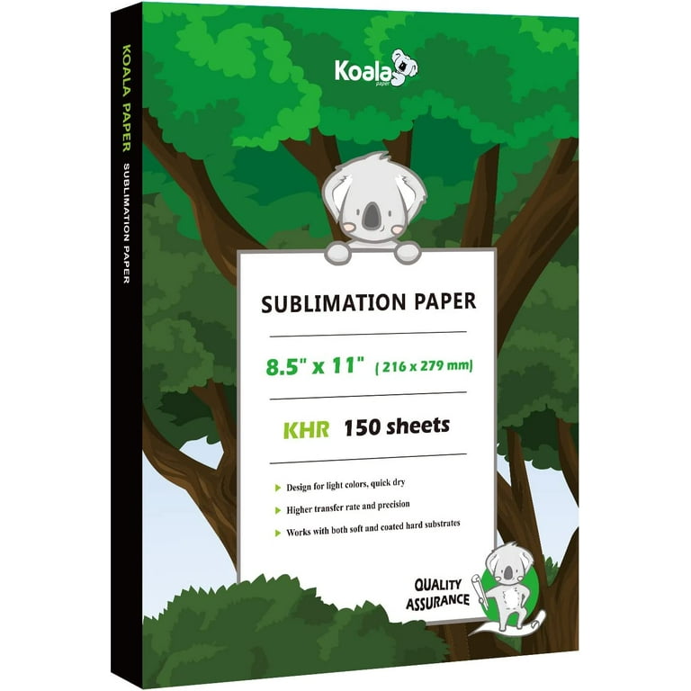 Koala Factory Supply Premium 100g Instant Dry Dye Sublimation Transfer  Paper - China Sublimation Paper, Sublimation Transfer Paper