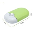 thumbnail image 2 of Mini ventiladores portátiles USB, recargables, eléctricos, sin aspas, de mano, aire acondicionado, ventilador de refrigeración para pestañas (verde) Fason WRMH-378, 2 of 6
