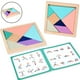 thumbnail image 3 of 2pcs Montessori Wood Tangram Puzzle Regalo De Juguete De Aprendizaje Preescolar, 3 of 9