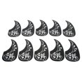 thumbnail image 1 of Acoustic Guitar Pick Guard, Acoustic Guitar Pickguard 10 Pcs  For Protection Silver, 1 of 8