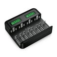thumbnail image 6 of EBL Rechargeable D Batteries 10000mAh 1.2V (10 Pack) and LCD Rechargeable Battery Charger for Ni-MH AA AAA C D Rechargeable Batteries, 6 of 8
