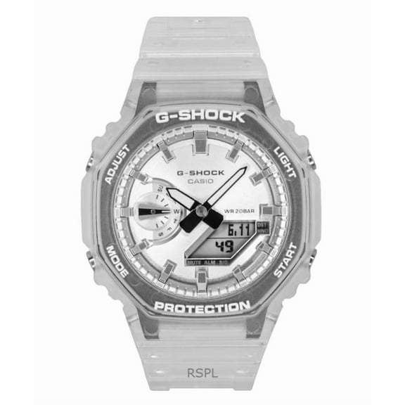 Casio G-Shock Analog Digital Resin Strap Grey Dial Quartz GA-2100BM-7A8 200M Unisex Watch