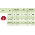 thumbnail image 7 of Toddler Baby Girl Boy Christmas Outfit Santa Embroidery Sweatshirt Long Sleeve Sweater Shirt Pullover Top Fall Winter Holiday Clothes, 7 of 7