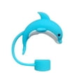 thumbnail image 1 of Couvercle de Paille en Silicone Court pour Gobelets 9 Pcs Mignon Réutilisable pour Extérieur, 1 of 4