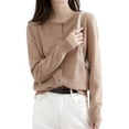thumbnail image 3 of Womens Long Sleeve Button Up Knit Cardigan Light-Bodied 2026 Crewneck Button Down Sweaters for Women XXL, 3 of 7