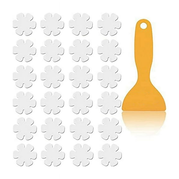 Bathtub Stickers,24PCS Anti Slip Shower Grip Stickers Adhesive Decals