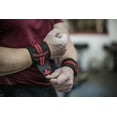 thumbnail image 6 of (2 pack) Harbinger Red Line 18" Black Wrist Wraps, Wrist and Thumb Support During Weight Lifting, 6 of 7