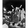 thumbnail image 2 of President Lyndon Johnson And Robert Kennedy Standing On Back Of Car History (24 x 36), 2 of 2