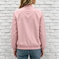 thumbnail image 6 of Guluxicc Women's Bomber Jackets Full Zipper Ribbed Cuffs Hem Long Sleeve Casual Jackets for Everyday Fall Winter, 6 of 6