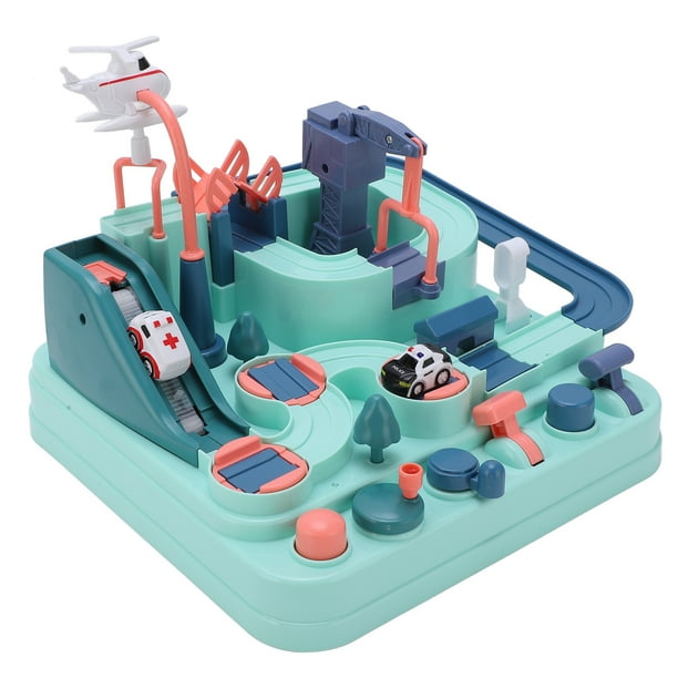 Juego de coches de pista de carreras,Juego de coches de pista de carreras Juego de pistas de coches Juguetes preescolares Tecnología innovadora