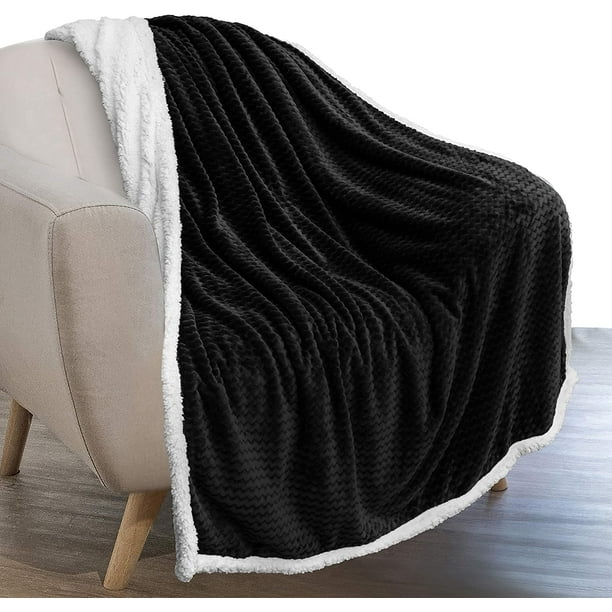 Sherpa microfiber blanket sale