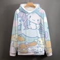 thumbnail image 6 of CINNAMOROLL Hoodie with Pocket Anime for Men Women Couple Gift, 6 of 7