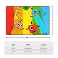 thumbnail image 7 of Numberblocks Rug, Ultra Soft Flannel Area Rug With Non-Slip Backing, Plush Memory Foam Carpet Rug For Bedroom, Living Roo,M Dining Ro,Om Playroom, Absorbent Washable Floor Mat, 7 of 7
