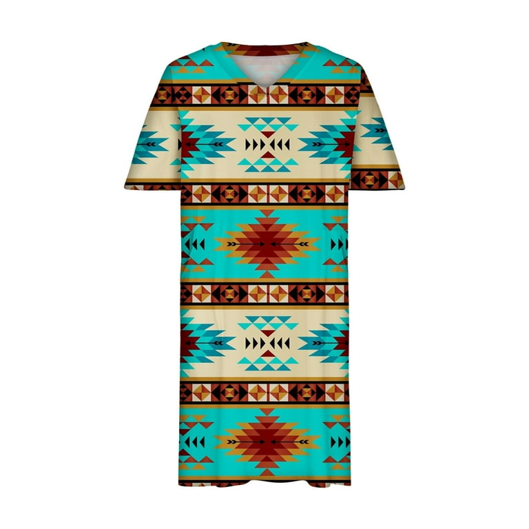 Ecqkame Indian Dresses for Women Women's Plus Size Dress V Neck Summer  Casual Sundresses Pocket Knee Short Sleeve With Pockets Green XXXXL on  Clearance - Walmart.com