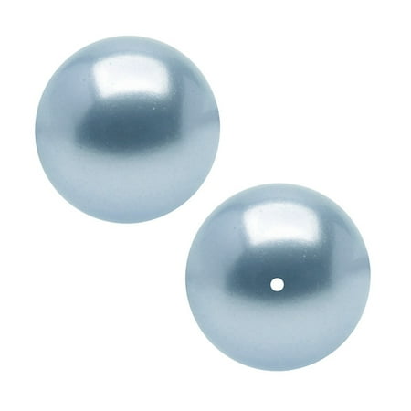 4mm Round Faux Pearl Beads - Swarovski Crystal, #5810 Round Faux Pearl Beads 4mm, 50 Pieces, Light Blue