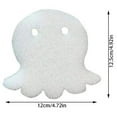 thumbnail image 5 of 10 Pieces of Oil-Absorbing Cotton,10Pcs Bathtub Swimming Pool Oil Absorbing Scum Sponge Octopus,10 Pieces Creamy Oil Absorbing Scum Sponge for Hot Tub Swimming Pool and Spa, 5 of 7
