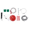 thumbnail image 3 of Miumaeov 160 Feet Zip Line Kit for Children and Teens up to 330Lb with Stainless Steel Spring Brake and Safety Harness, 3 of 15