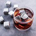 thumbnail image 1 of Piedras de whisky de acero inoxidable, cubitos de hielo reutilizables para enfriar whisky, piedras para bebidas con pinzas y bandeja de almacenamiento para congelador para whisky WD.WDQZL Hogar, 1 of 7