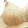 thumbnail image 4 of HUITKMM Bra Ladies' Lace Strapless Bra Comfortable Breathable Soft Sponge Cup Closure Side Adjustable Bra, 4 of 4