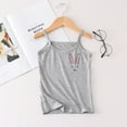 thumbnail image 2 of Akiihool Toddler Undershirts Toddler Tank Tops Girls Spaghetti Strap Ribbed Knit Sleeveless Casual Basic Cami Top(Grey,2-3 Years), 2 of 4