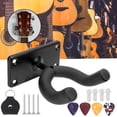 thumbnail image 2 of Gancho de guitarra, estructura metálica, soporte de guitarra para el hogar, tubo de esponja colgante duradero para bajo para guitarra, 2 of 5