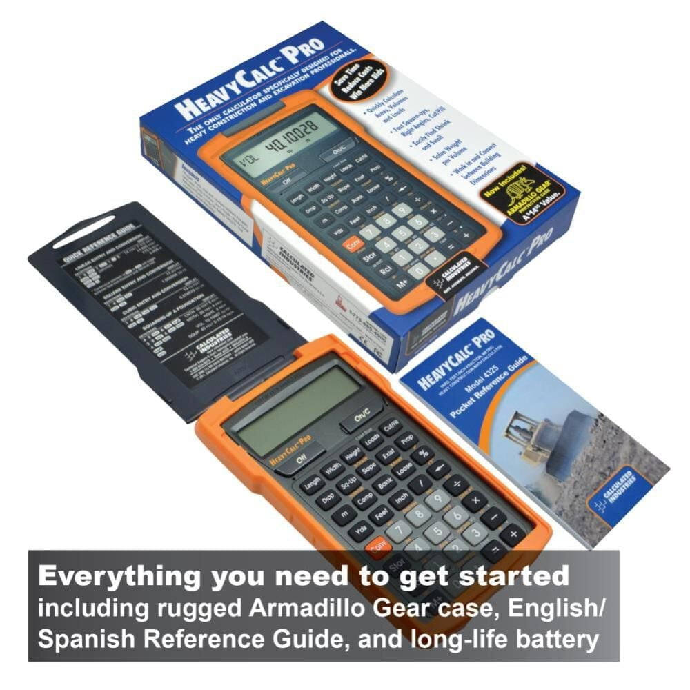Calculated Industries Heavy Construction Math Calculator