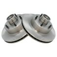 thumbnail image 3 of TRQ Front Disc Brake Rotor Driver & Passenger Side Kit Pair Set of 2 for GM New, 3 of 5
