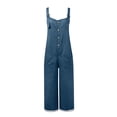 thumbnail image 5 of Caixia Girls Overalls Sleeveless Solid Romper Soft Polyester Bib Pants for Toddler & Little Girls, Casual Jumpsuit for Everyday Play, 5 of 7